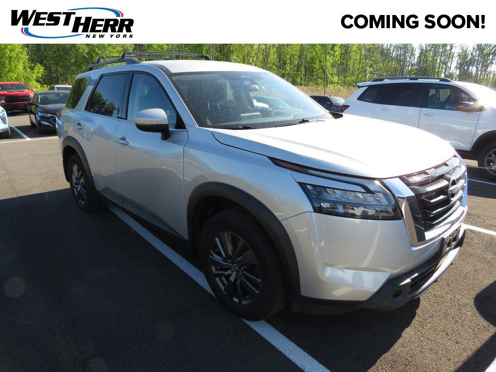 Pre-Owned 2023 Nissan Pathfinder SV SUV in #CA0349A | West Herr